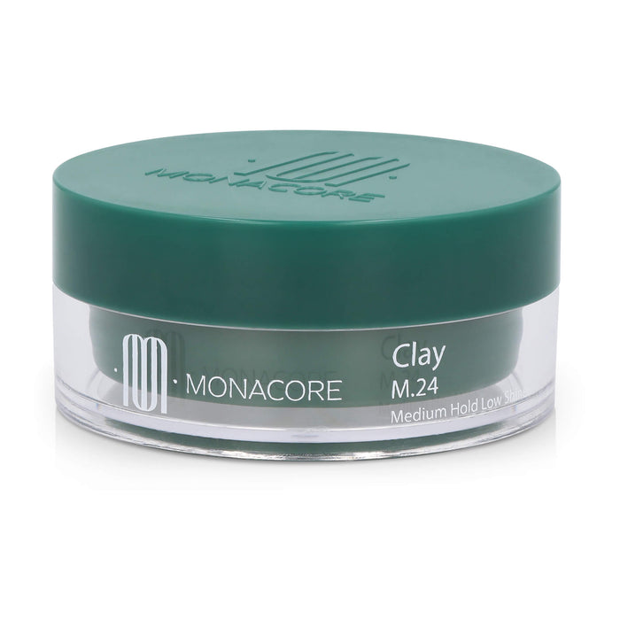 חימר לשיער MONACORE — אחיזה בינונית, מראה סמי מט